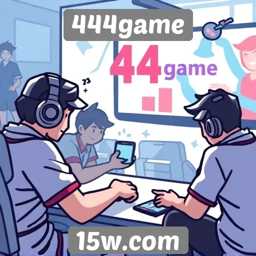 Estudo revela crescimento da comunidade de jogadores no 444game
